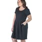 Plus Size 24/7 Comfort Apparel Fit & Flare Dress - image 2
