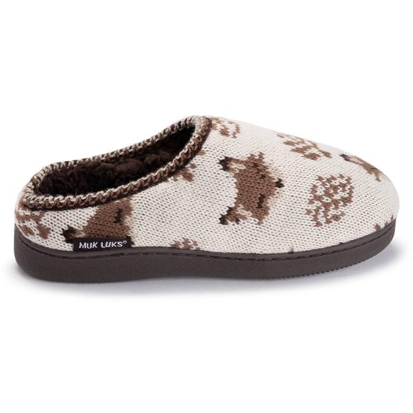 Womens MUK LUKS® Brook Knit Clog Slippers