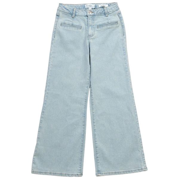 Girls (7-16) Jessica Simpson Wide Leg High Rise Jeans
