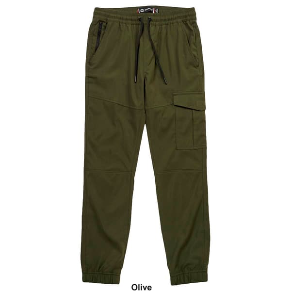 Young Mens Akademiks Harness Tech Cargo Joggers