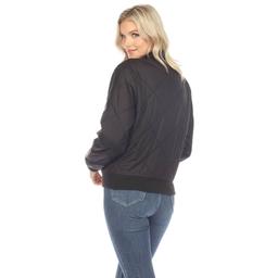 Womens White Mark Diamond Quilted Puffer Jacket