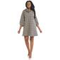 Womens Robbie Bee Long Sleeve Houndstooth Knit Dress - image 1