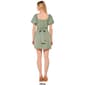 Juniors Trixxi Puffed Crochet Sheath Dress - image 2