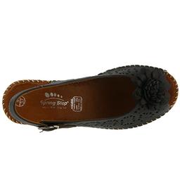 Womens Spring Step Belford Slingback Sandals – Black