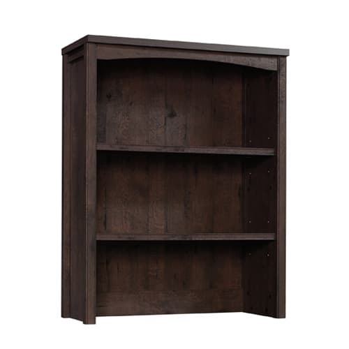 Sauder Costa Collection Library Hutch - Coffee Oak