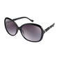 Womens Jessica Simpson Quilted Oval Sunglasses - image 1
