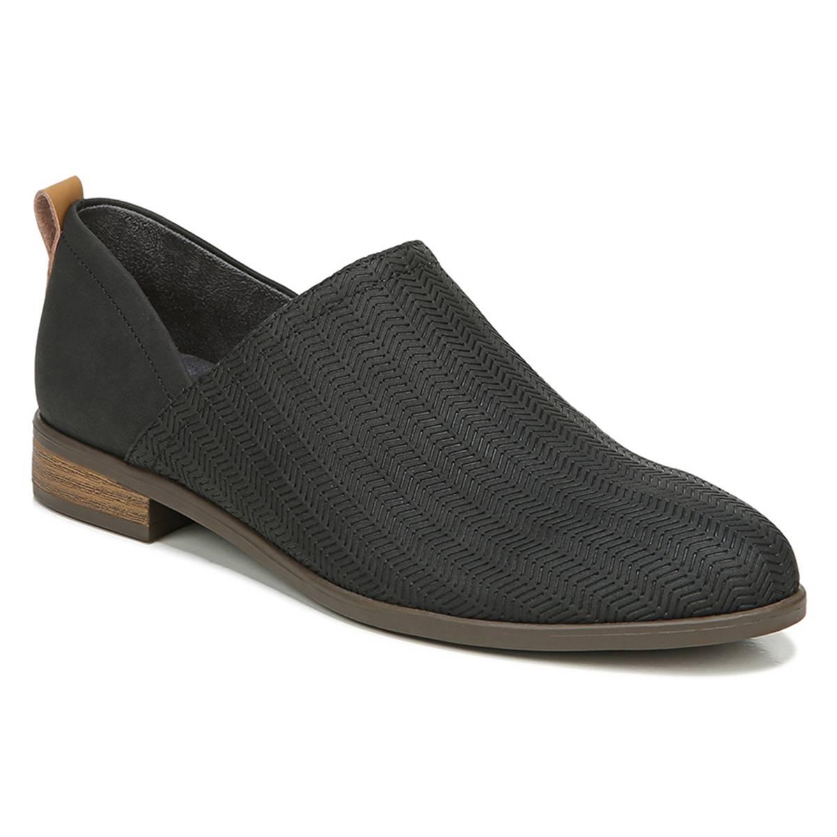 Womens Dr. Scholl’s Ruler Leather Slip On Loafers