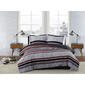 London Fog Warren Stripe Duvet Cover Set - image 1