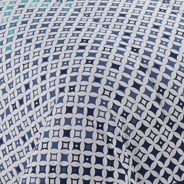 Sweet Home Collection Genova 7pc. Bed In A Bag Diamond Comforter