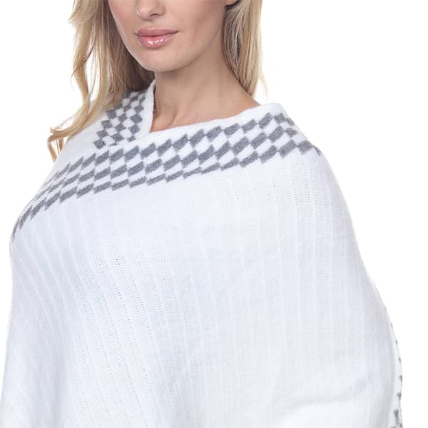 Womens White Mark Nevaeh Ivory Poncho