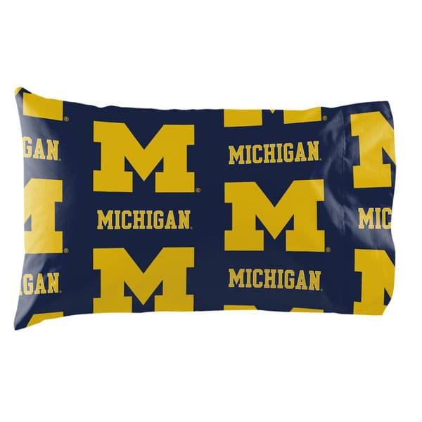 NCAA Michigan Wolverines Bed In A Bag Set