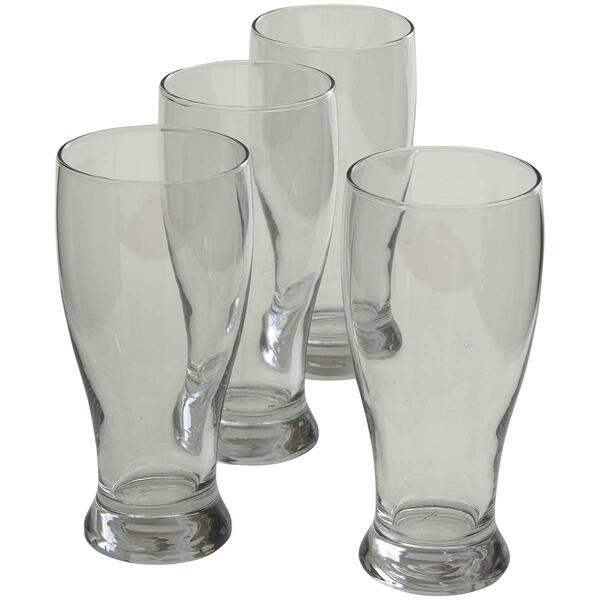 Home Essentials Basic 19.25oz. Pilsner Glasses - Set of 4 - image 