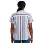 Petite Erika Yasmine Short Sleeve Stripe Pocket Button Down - image 2