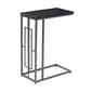 9th & Pike(R) Grey Metal and Wood Contemporary Accent Table - image 1