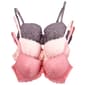 Womens Laura Ashley® 3pk. All Over Floral Push Up Bra LS6204-3PKE - image 2