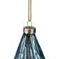 Northlight Seasonal Blue Glitter Swirl Glass Christmas Ornament - image 2