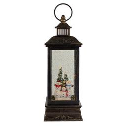 Northlight Seasonal LED Snowman Family Christmas Snow Globe