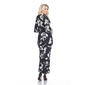 Womens White Mark 2pc. Head to Toe Floral Set - image 3