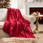 VCNY Home Gingerbread Holiday Sherpa Throw - image 2