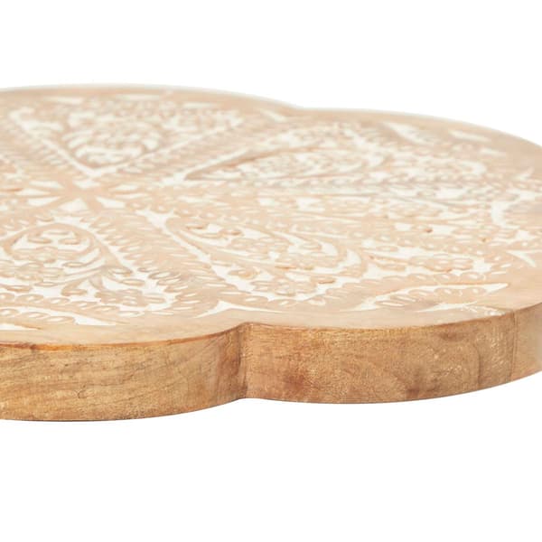 9th & Pike&#174; Small Round Rustic Lazy Susan