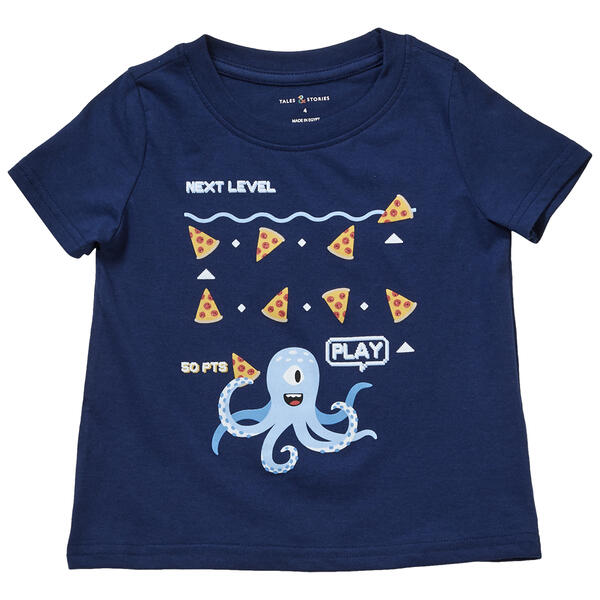 Boys &#40;4-7&#41; Tales & Stories Octo Game Graphic Tee - Medieval - image 