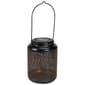 Northlight Seasonal 7in. Floral LED Solar Lantern - image 1