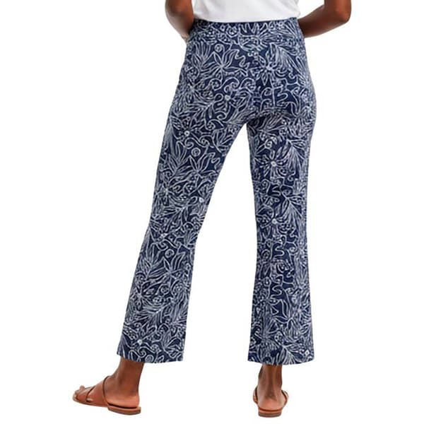 Womens Robert Louis Floral O-Ring Wide Leg Pants