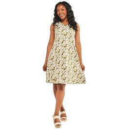 Womens Architect&#40;R&#41; Sleeveless Daisy Print Dress