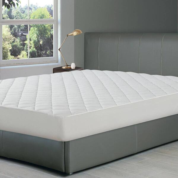 All-In-One Ultra-Fresh(tm) Treatment Fitted Mattress Pad - image 