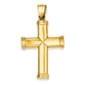 Unisex Gold Classics(tm) Gold Polished Latin Cross - image 1