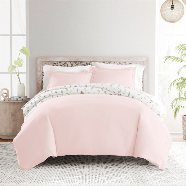 Soft Essentials Ultra Soft Wildflower Reversible Duvet Cover Set