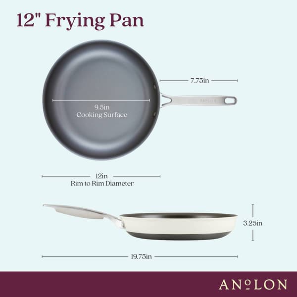Anolon&#174; Achieve Hard Anodized Nonstick 12in. Frying Pan