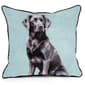 Black Lab Decorative Pillow - 18x18 - image 1