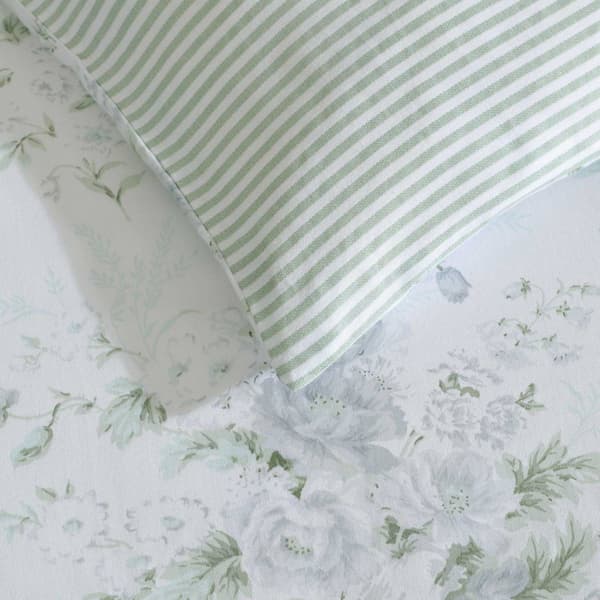 Laura Ashley Arundel Cotton Reversible Duvet Cover Set