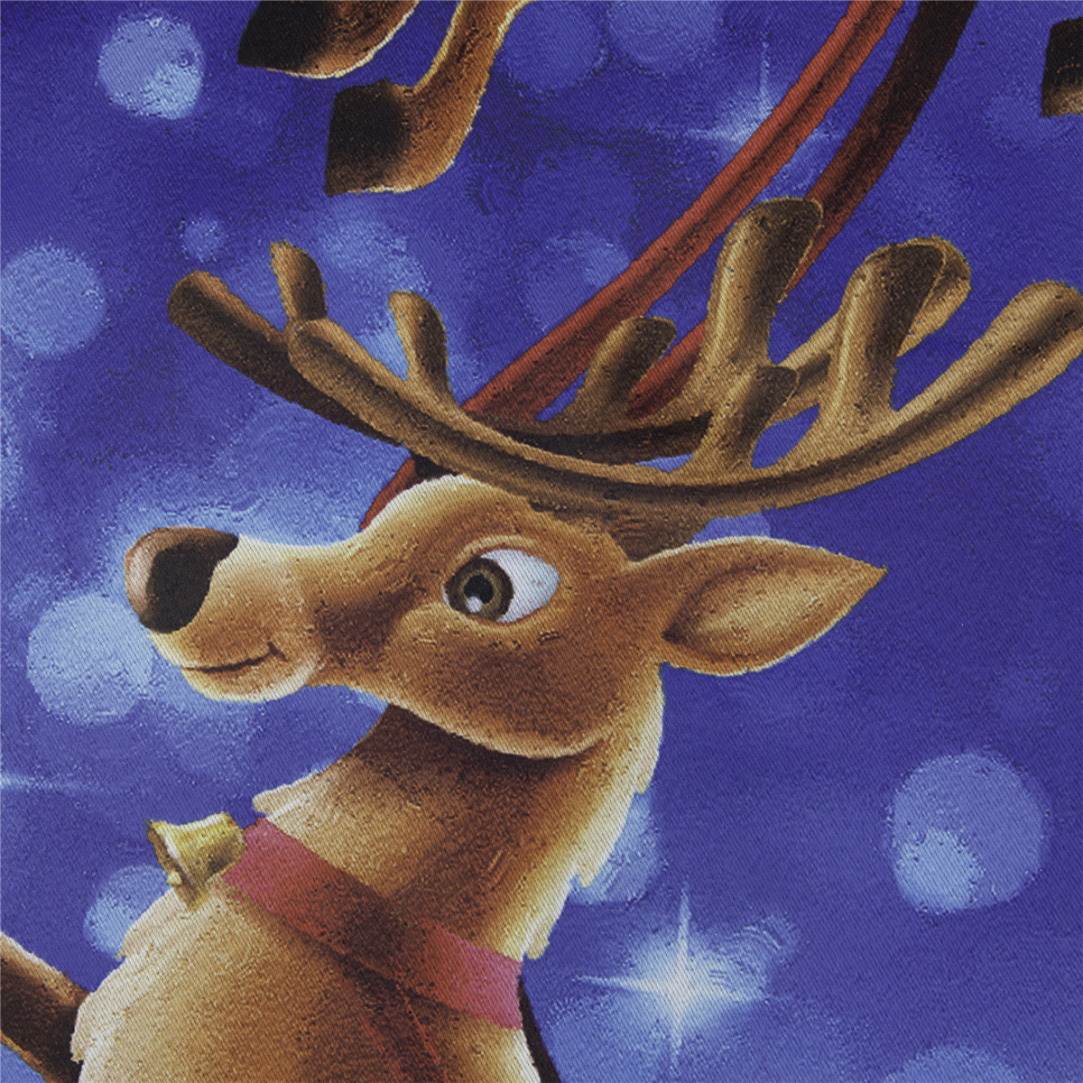 Northlight Santa''s Reindeer-Drawn Sleigh Ride House Flag