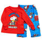 Toddlers Snoopy(tm) Long Sleeve Merry and Bright Pajama Set - image 1