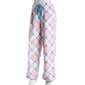 Womens MUK LUKS&#40;R&#41; Plaid Plush Pajama Pants - Pink - image 1
