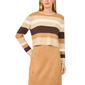 Womens MSK Long Sleeve Stripe Sweater Two Piece Midi Dress - image 4