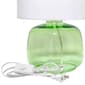 Simple Designs 13.7in. Glass Table Lamp - image 4