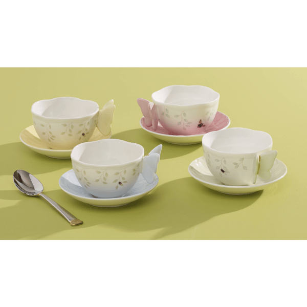 Lenox® Butterfly Meadow® Floral Pink Cup & Saucer