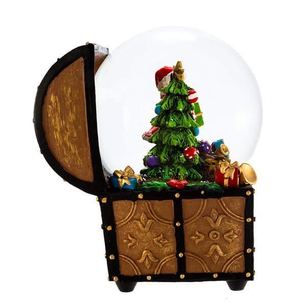 Kurt Adler 100mm Santa Musical Water Globe
