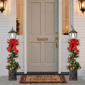 Puleo International 4ft LED Artificial Adorned Lamp Post Set of 2 - image 2