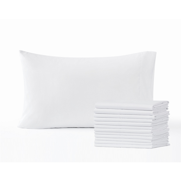 Truly Soft Hospitality Pack Plain Weave Microfiber 12pc. Pillowc