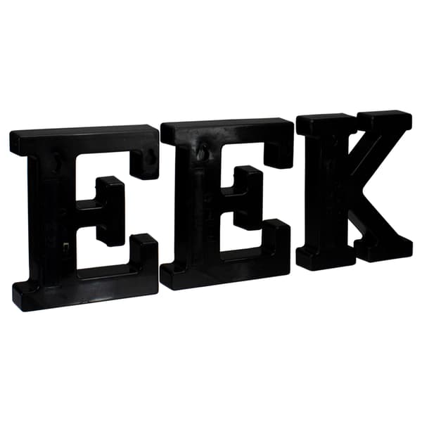 Northlight Seasonal 6.5in. EEK Halloween Marquee