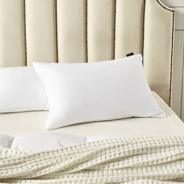 Farm To Home 2pk. Organic Cotton Softy Feather & Down Pillow