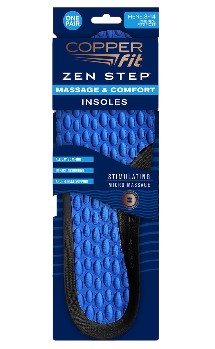 As Seen On TV Copper Fit® Zen Step Comfort Insoles