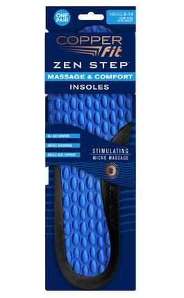 As Seen On TV Copper Fit(R) Zen Step Comfort Insoles