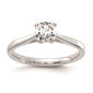 Pure Fire 14kt. White Gold 1/2ct Certified Lab Grown Diamond Ring - image 1