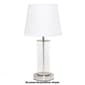 Simple Designs Encased Metal & Clear Glass Table Lamp - image 13