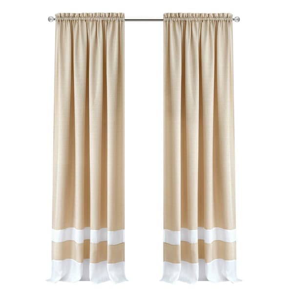 Achim Darcy Rod Pocket Curtain Panel